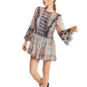 Free People Country Roads Mini Dress